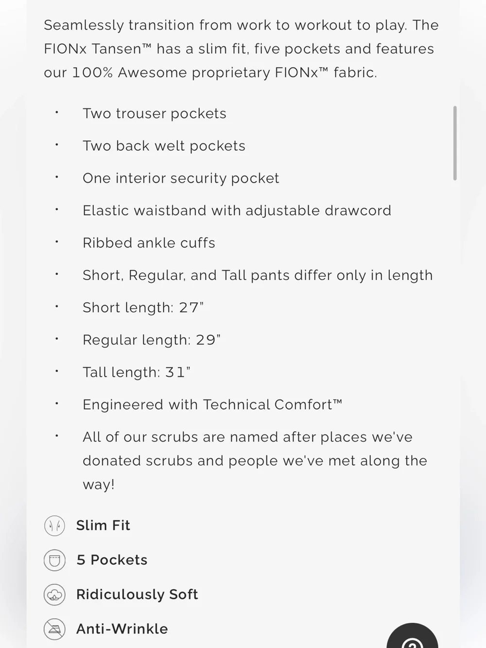 Figs Tansen Jogger Scrub Pants in Ceil Blue Size Medium